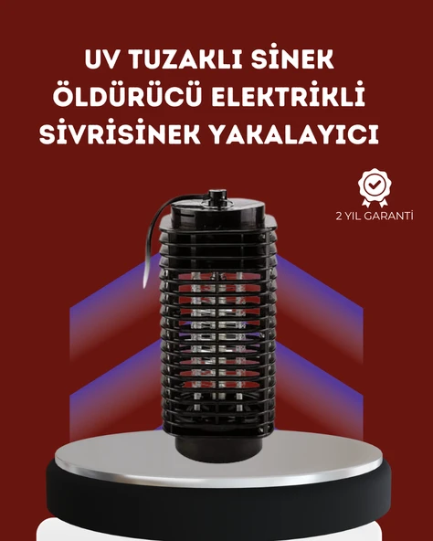 Uzun Ömürlü Elektrikli Sivrisinek Katili – Sessiz Çalışma, Güçlü Performans ürün görseli