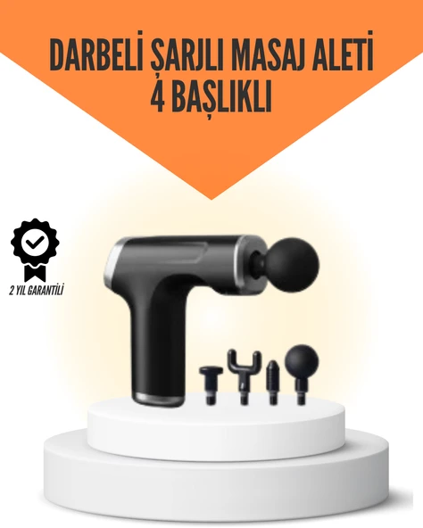 Sessiz Çalışan Taşınabilir Kas Masaj Aleti ürün görseli