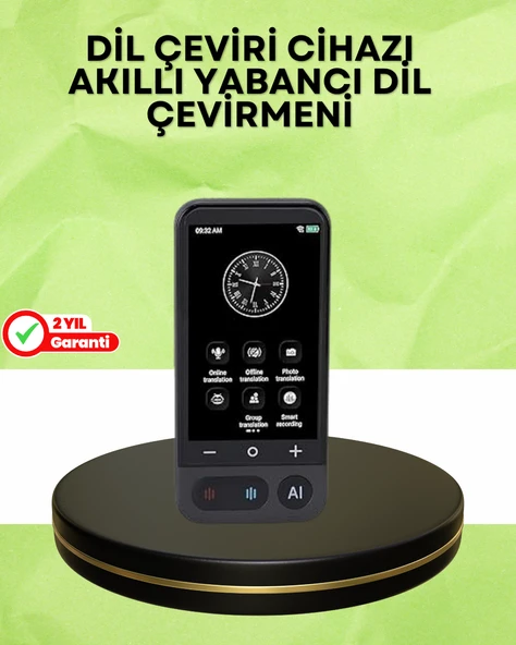 4.0 İnç Dokunmatik Ekranlı Akıllı Çeviri Cihazı ürün görseli