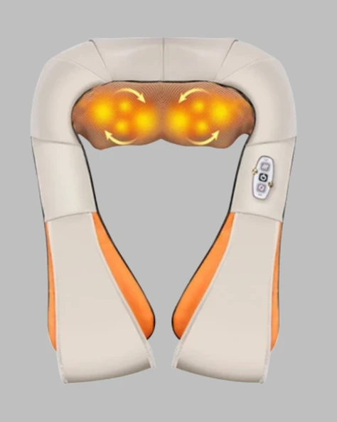 Kas Eklem Ağrılarına Ovmalı Isıtmalı Boyun Omuz Bel Masaj Aleti - Resim 5