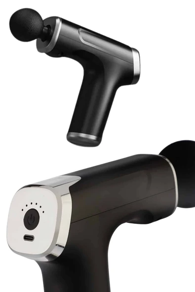 Masaj Tabancası 24v Type-c Hızlı Şarj Girişli Masaj Aleti Uzun Ömürlü - Resim 4