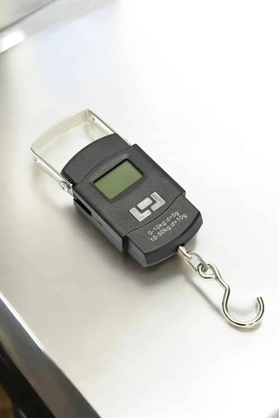 Ağırlık Ölçer 50 Kg El Terazisi El Kantarı Pilli Led Ekran - Resim 3