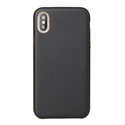 Royal Cover Apple iPhone XS Kılıf İçi Kadife Kaplı Pu Deri Kablosuz Şarj Destekli Kapak RCV/Eyzi - 1