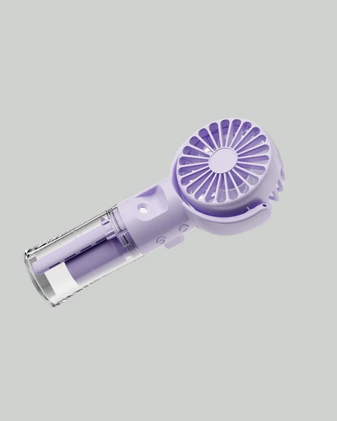 Taşınabilir Şarjlı Su Buharlı Mini Klima Fan - Resim 5