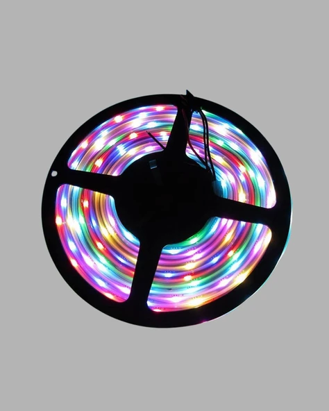 RGB Smart Şerit LED – TV Arkası ve Dekoratif Alanlar İçin Işık Şeridi - 5