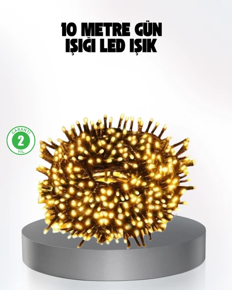 Animasyonlu LED Işıklı 10 Metre Uzaktan Kumandalı Dekoratif Işık ürün görseli 1