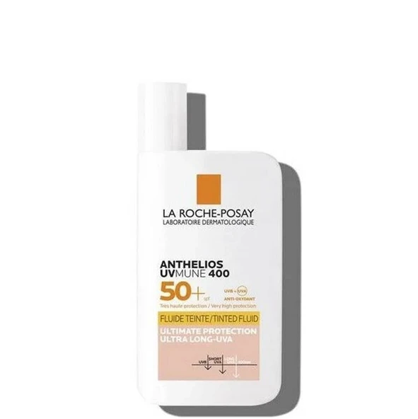 La Roche-Posay Anthelios UVmune Fluid SPF50+ 50 ml Renkli Güneş Kremi