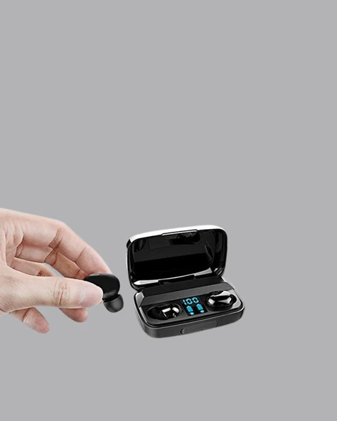 A10s Kablosuz Bluetooth Kulaklık – 1800mAh Powerbank, Otomatik Eşleşme, iOS/Android Uyumlu - 3