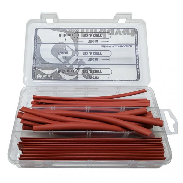 Kırmızı Makaron Seti - 2