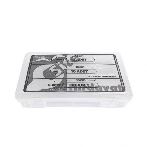 Şeffaf Makaron Seti - 3