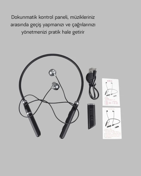 ANC Özellikli Kablosuz Bluetooth Kulaklık – Gürültü Engelleme, Eller Serbest Arama - 3