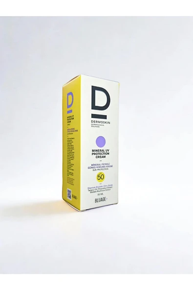 Dermoskin Bluage+ SPF50+ Mineral Filtreli Güneş Koruma Kremi 50 ml ürün görseli