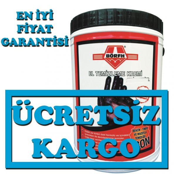 Börfh El Temizleme Kremi 4kg - 4