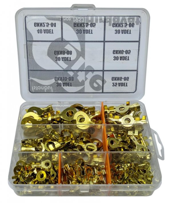 215 Parça İzolesiz Kablo Ucu Seti - 2