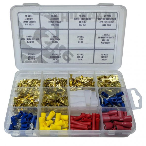 335 Parça Kablo Ucu Fiş Seti - 2