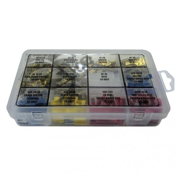 335 Parça Kablo Ucu Fiş Seti - 3