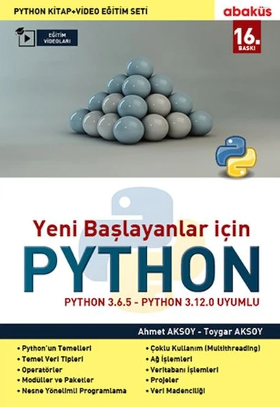Yeni Başlayanlar İçin Python ürün görseli