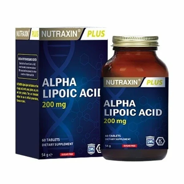 NUTRAXIN ALPHA LIPOIC ACID 200 MG 60 TABLET - 1
