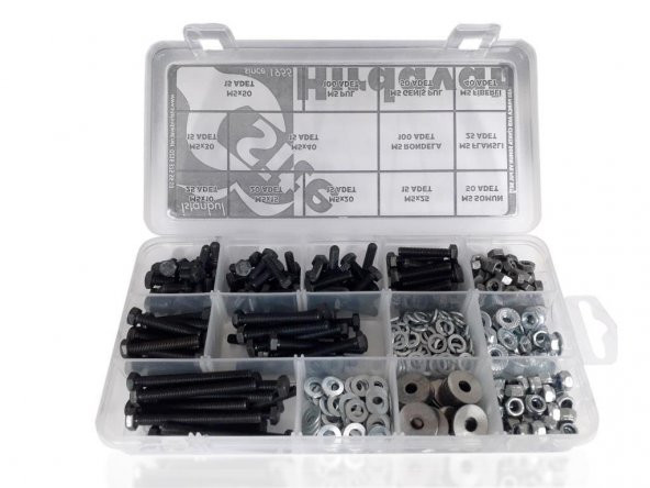 485 Parça M5 AKB Cıvata + 8 Somun Adaptörü - 3