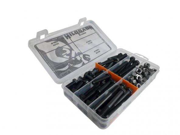 127 Parça M7 AKB Cıvata Seti + 11 Somun Adaptörü - 3
