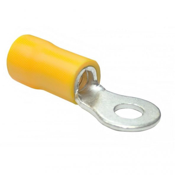 GYU406 Yuvarlak Uçlu İzoleli Kablo Ucu 100 Adet