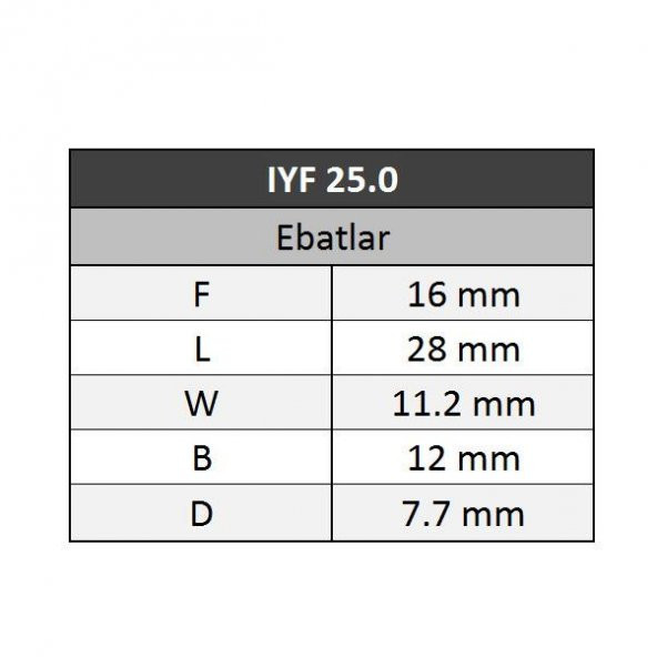 GWEST Yüksük Kablo Ucu 25.0 40 Adet - 3