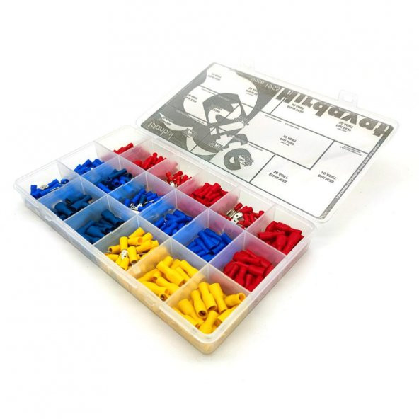 Tam İzoleli Faston Terminal Seti, Dopdolu Paket 420 Parça - 3