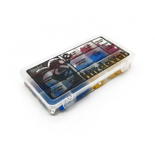 Tam İzoleli Faston Terminal Seti, Ortanca Paket 270 Parça - 4