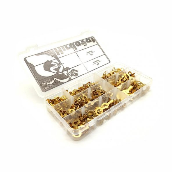 250 Parça İzolesiz Yuvarlak Tip Kablo Ucu Seti - 6