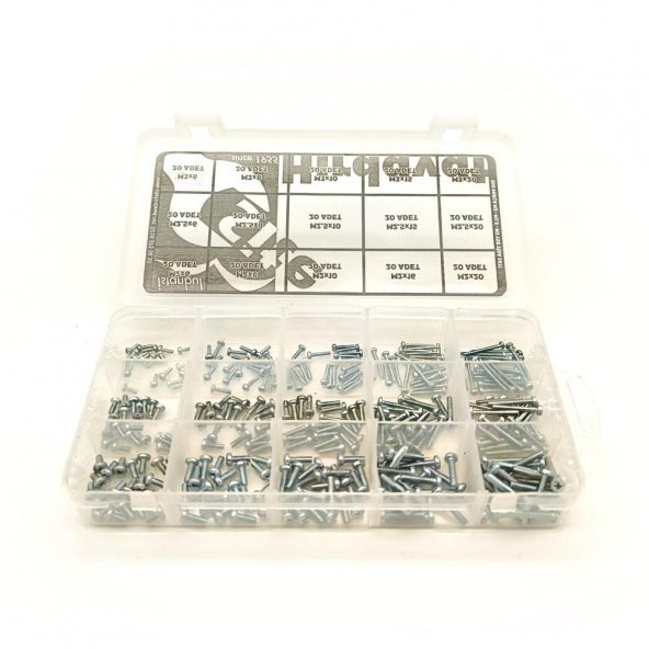 M2 M2.5 M3 YSB Vida Seti, 300 Parça, Hesaplı Paket - 7
