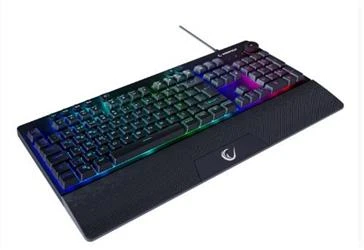 Rampage KB-GX65 SIMULA Siyah USB RGB Aydınlatmalı 4 Makro Tuşlu Bilek Destekli  Oyuncu Klavyesi - Resim 2