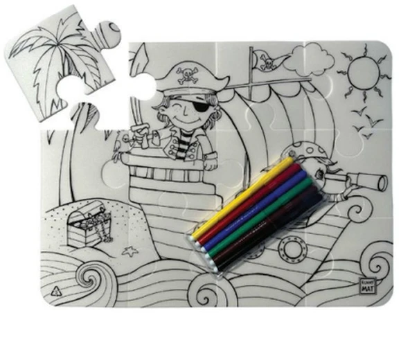 Funny Mat - Korsan Adası 30 X 40 Cm ürün görseli