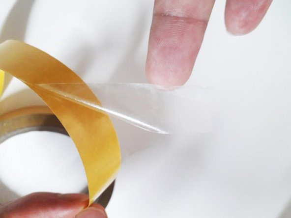 Çift Taraflı Bant (Çift Taraflı Şeffaf Filmik Bant) - 100 Metre - 3