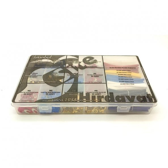 500 Parça Kablo Ucu ve Makaron Seti - 3