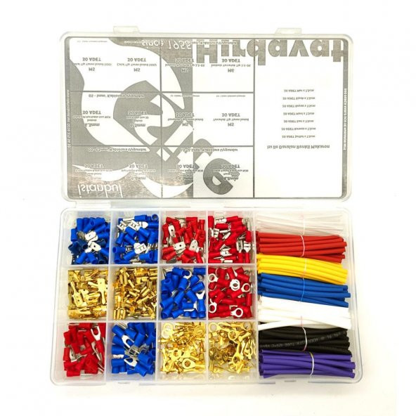 500 Parça Kablo Ucu ve Makaron Seti - 4