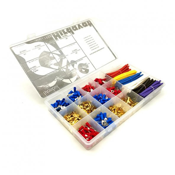 500 Parça Kablo Ucu ve Makaron Seti - 6