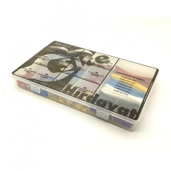 500 Parça Kablo Ucu ve Makaron Seti - 8