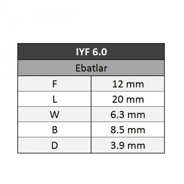 GWEST Yüksük Kablo Ucu 6.0 20 Adet - 3