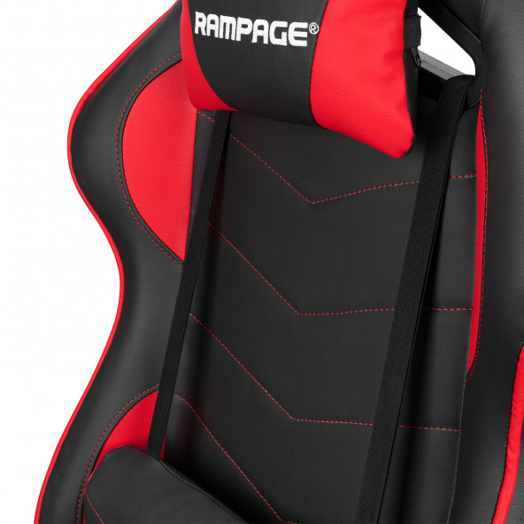 Rampage KL-R88 3D Ayarlı Kırmızı/Siyah Gaming Oyuncu Koltuğu - 9