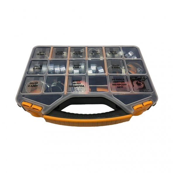 80 Parça Hortum Kelepçesi Seti - 3