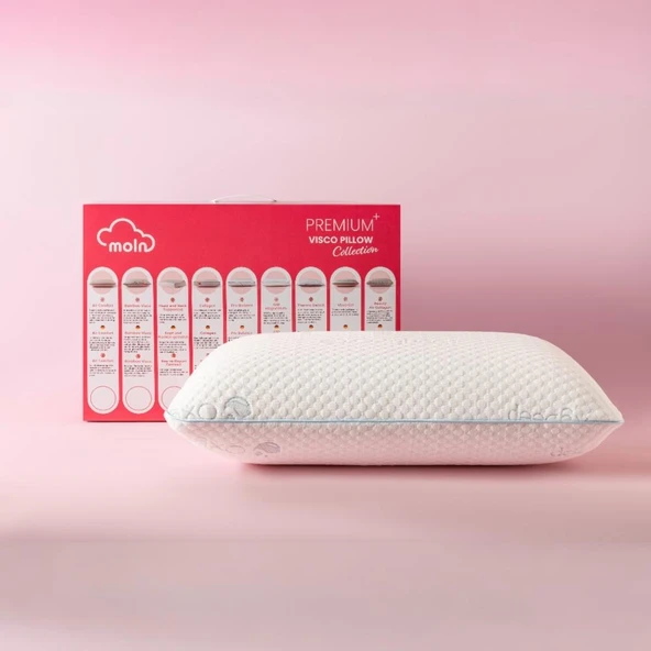 Moln Oxydeep Visco Yastık | Oksijen İyonlu Anti-Stress Yastık - Resim 2