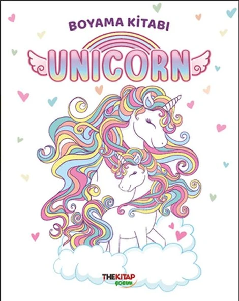 Unicorn Boyama Kitabı ürün görseli