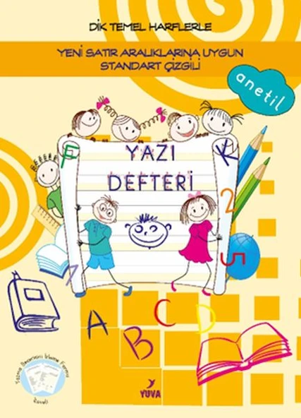1. Sınıf Yazı Defteri Standart Çizgili - Büyük Boy - 1