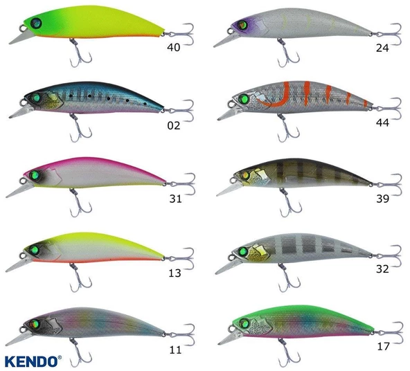 Kendo Zero Arise minnow 70s 7.0 mm 9.7 gr Suni Yem - 2
