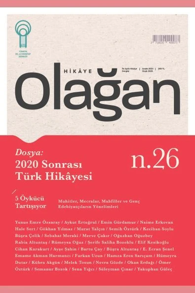Olağan Hikaye (26. Sayı) - 1