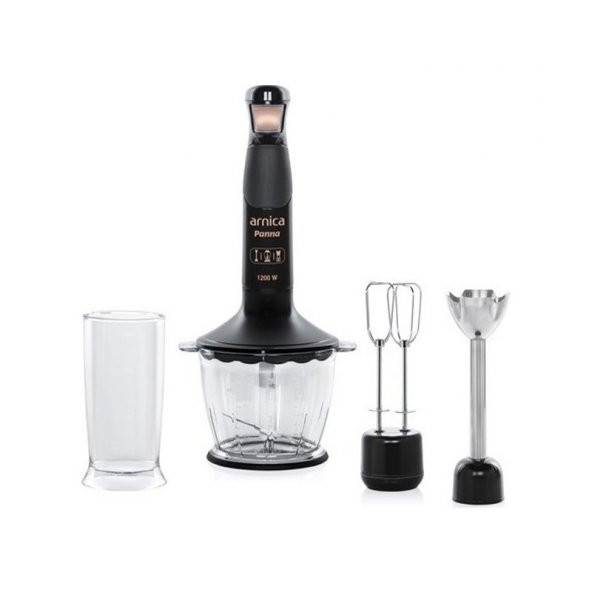 Arnica 21560 Panna Siyah El Blender Seti