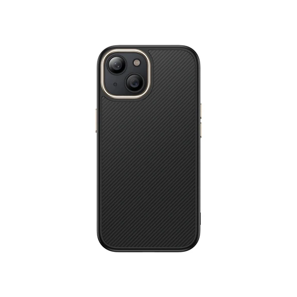 İphone 13 Kılıf Magsafe Şarj Özellikli Karbon Fiber Görünümlü Antina Kapak ürün görseli