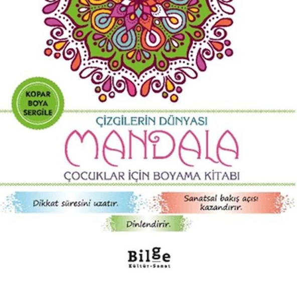 Çizgilerin Dünyası-Mandala ürün görseli