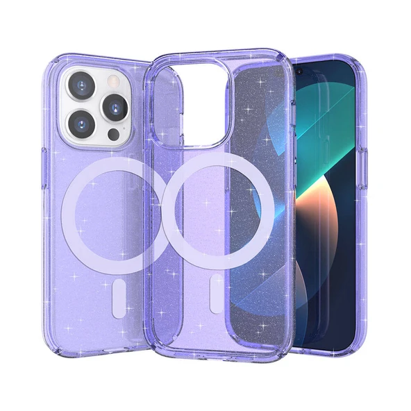 Royal Cover Samsung Galaxy Z Flip 6 Kılıf Şeffaf Yapılı ve Magsafe Özellikli Sert Premium Silikon Kapak RCV/Allstar - 3