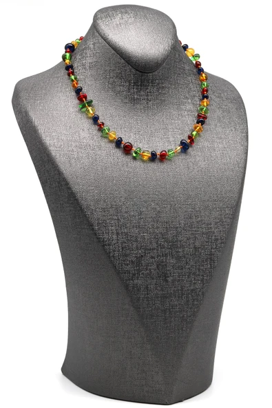 Damla Kehribar Bebek Diş Kolye - 34 cm - 2